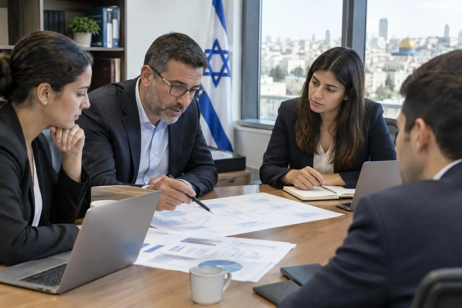 משרד רגולציה עם דיון על פיילוטים פיננסיים